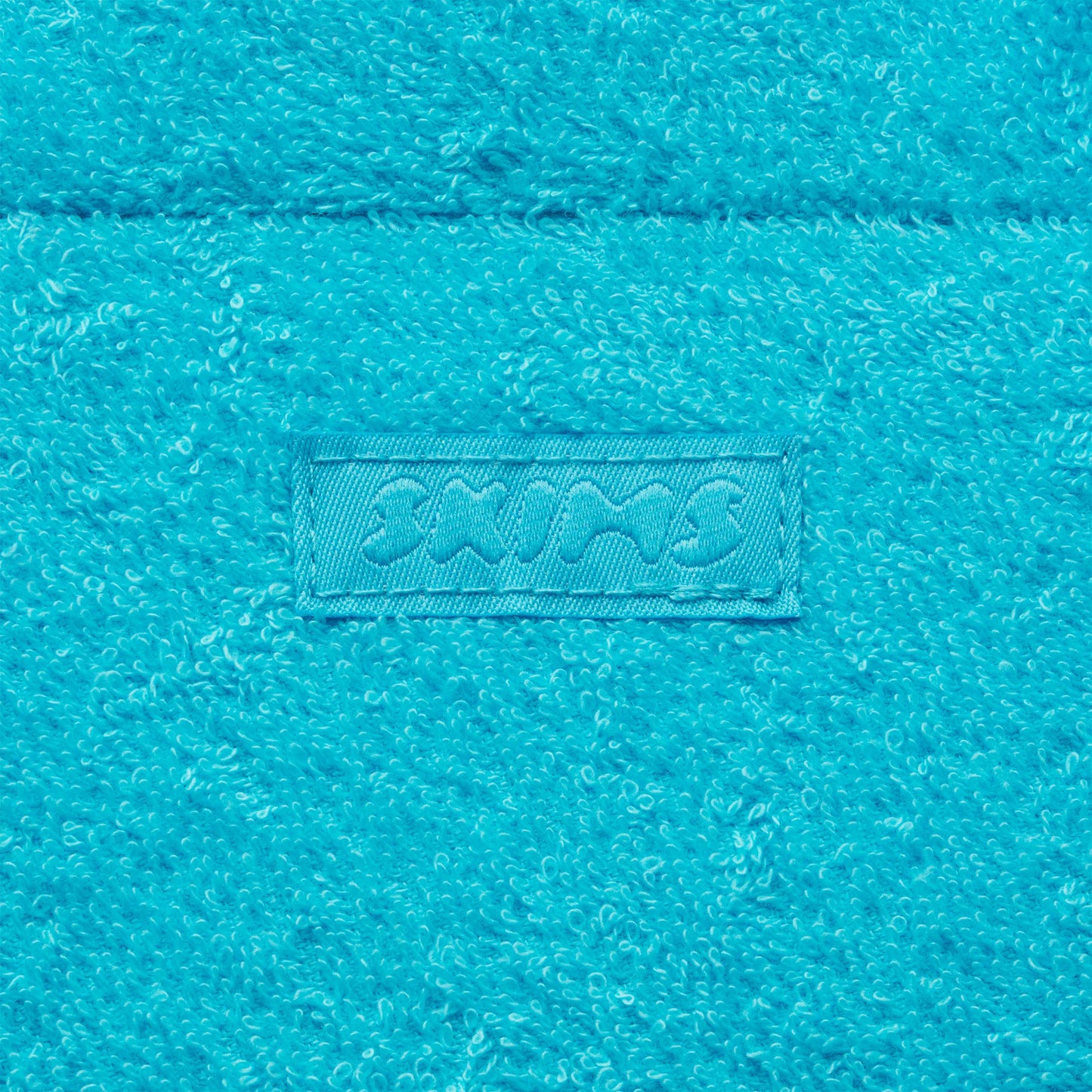 TERRY JUMBO TOTE | CYAN