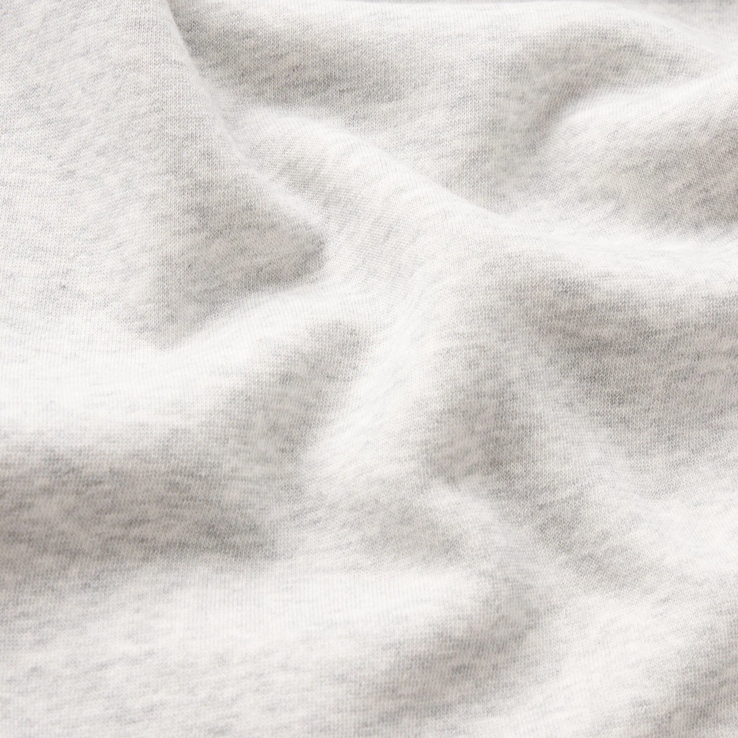 FLEECE LOUNGE MENS RELAXED ZIP UP HOODIE | LIGHT HEATHER GREY