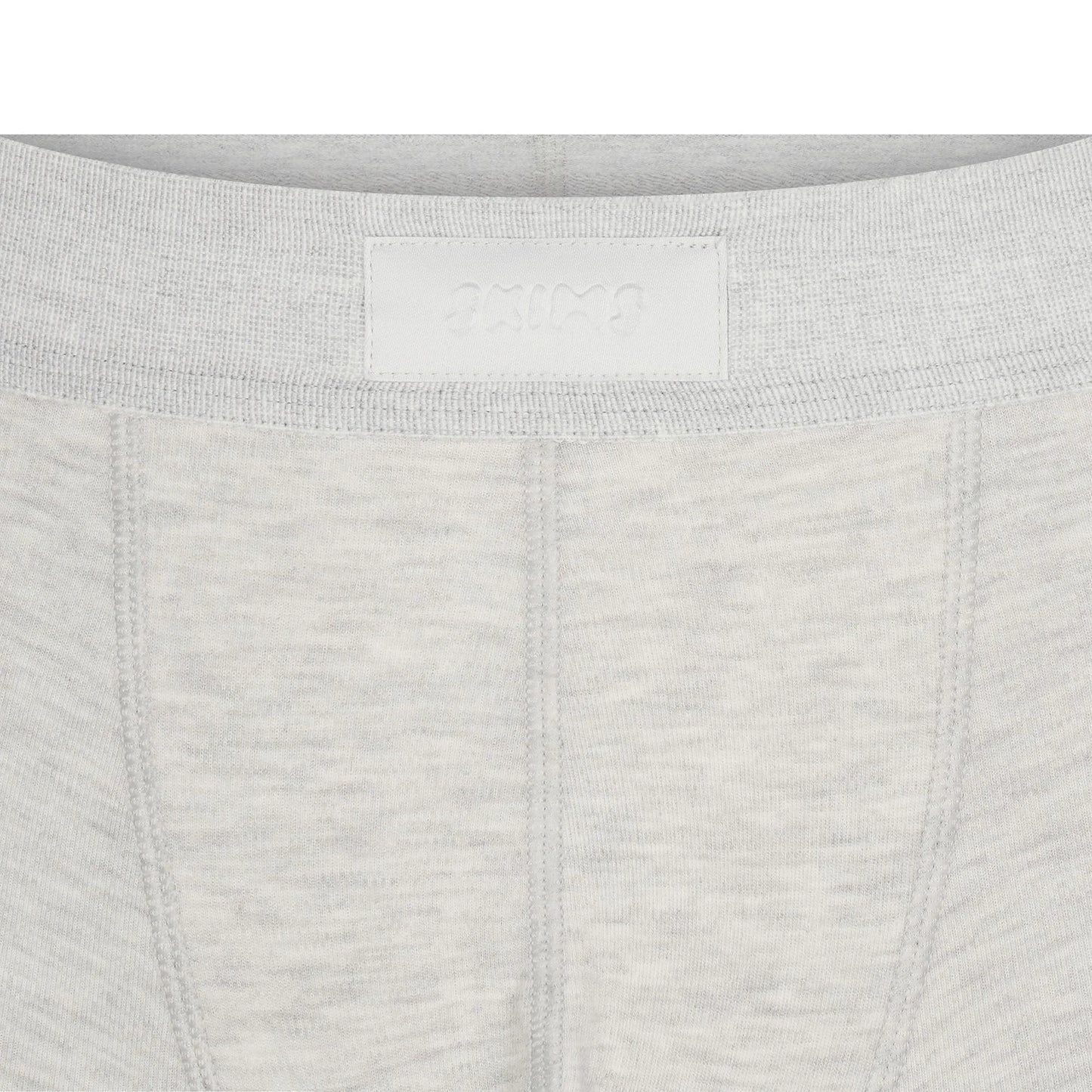 SKIMS COTTON MENS 5" BOXER BRIEF | LIGHT HEATHER GREY