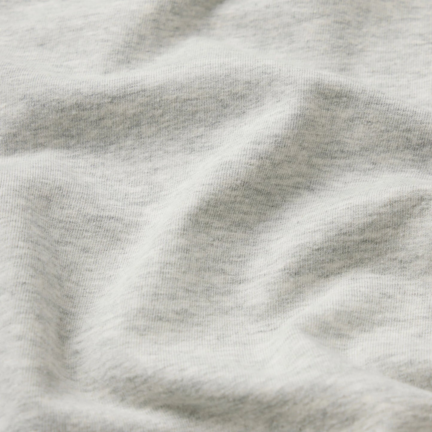 COTTON JERSEY MINI DRESS | LIGHT HEATHER GREY