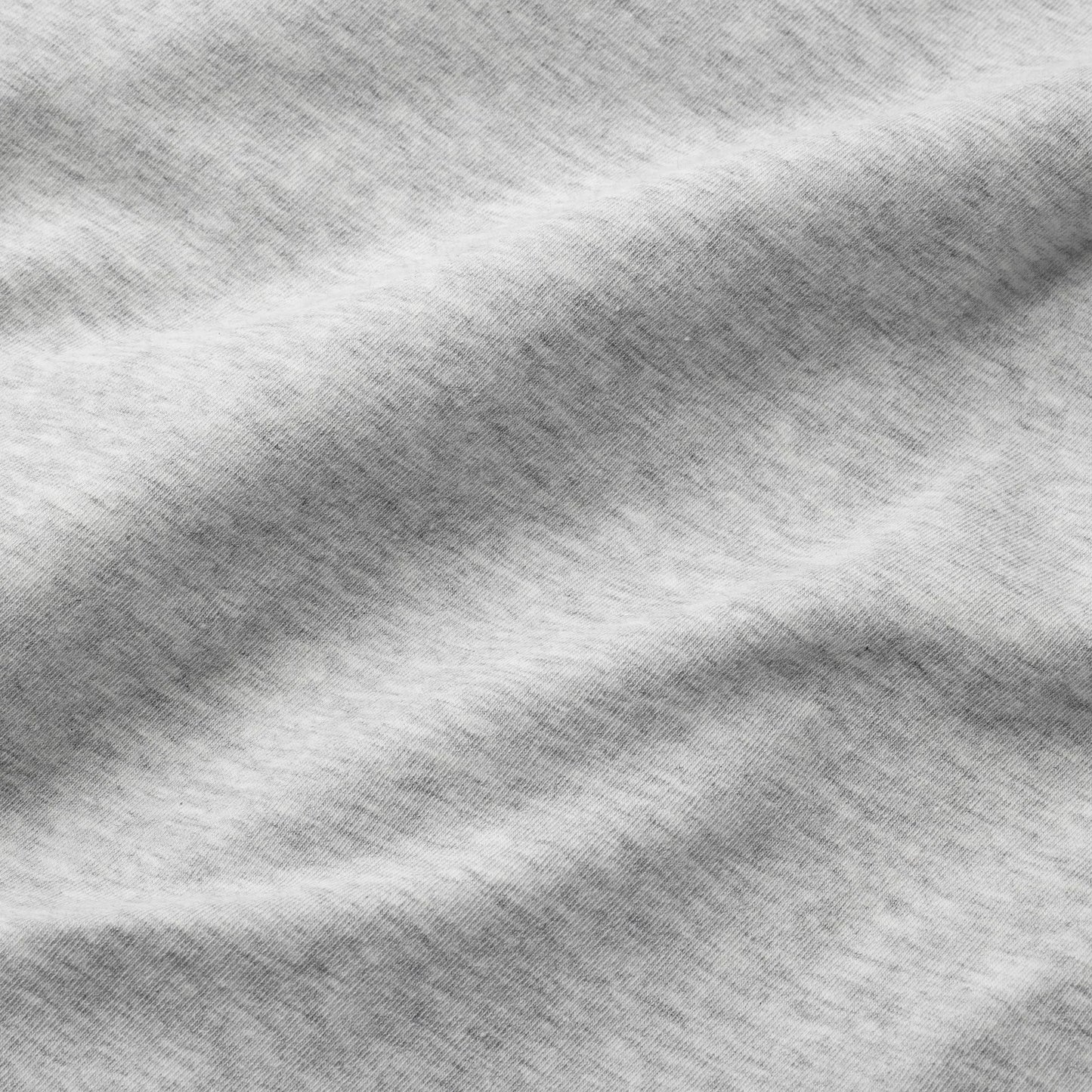 COTTON JERSEY SCOOP NECK T-SHIRT | LIGHT HEATHER GREY