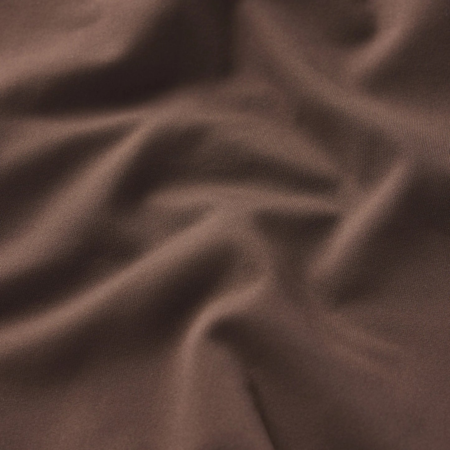 NikeSKIMS MATTE MOCK NECK FULL ZIP JACKET | DARK SEPIA