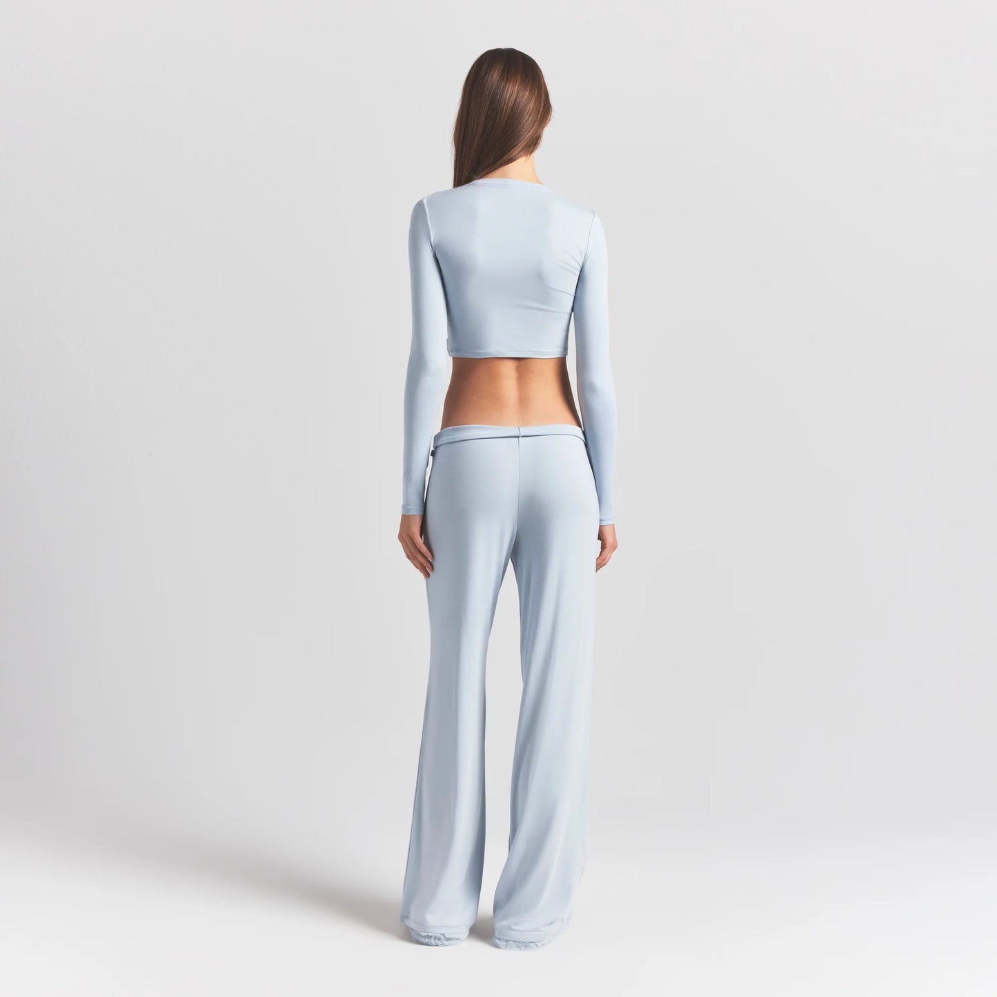SKIMS SLEEP STRAIGHT LEG PANT | ZEN BLUE