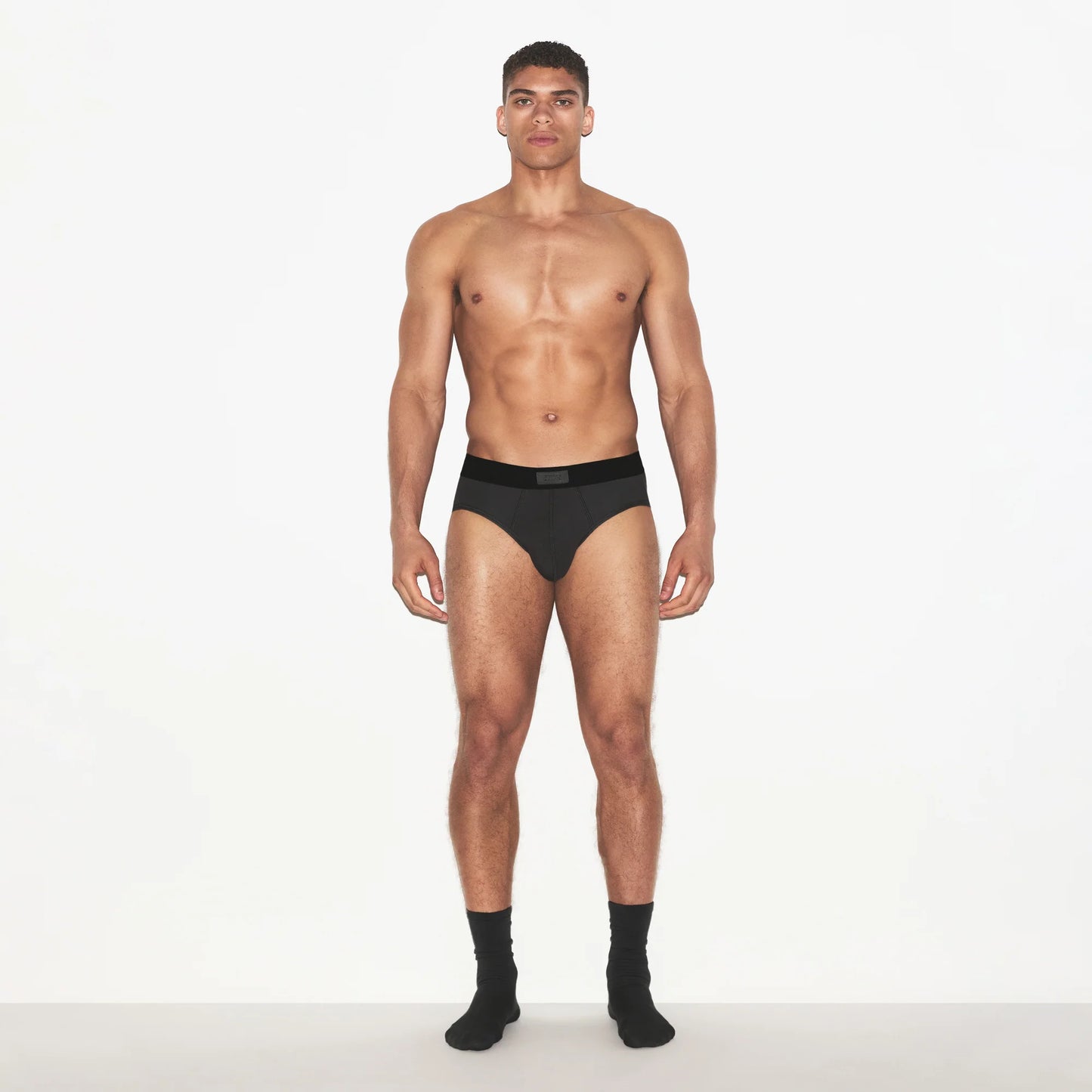 SKIMS COTTON MENS BRIEF 3-PACK | HEATHER MULTI