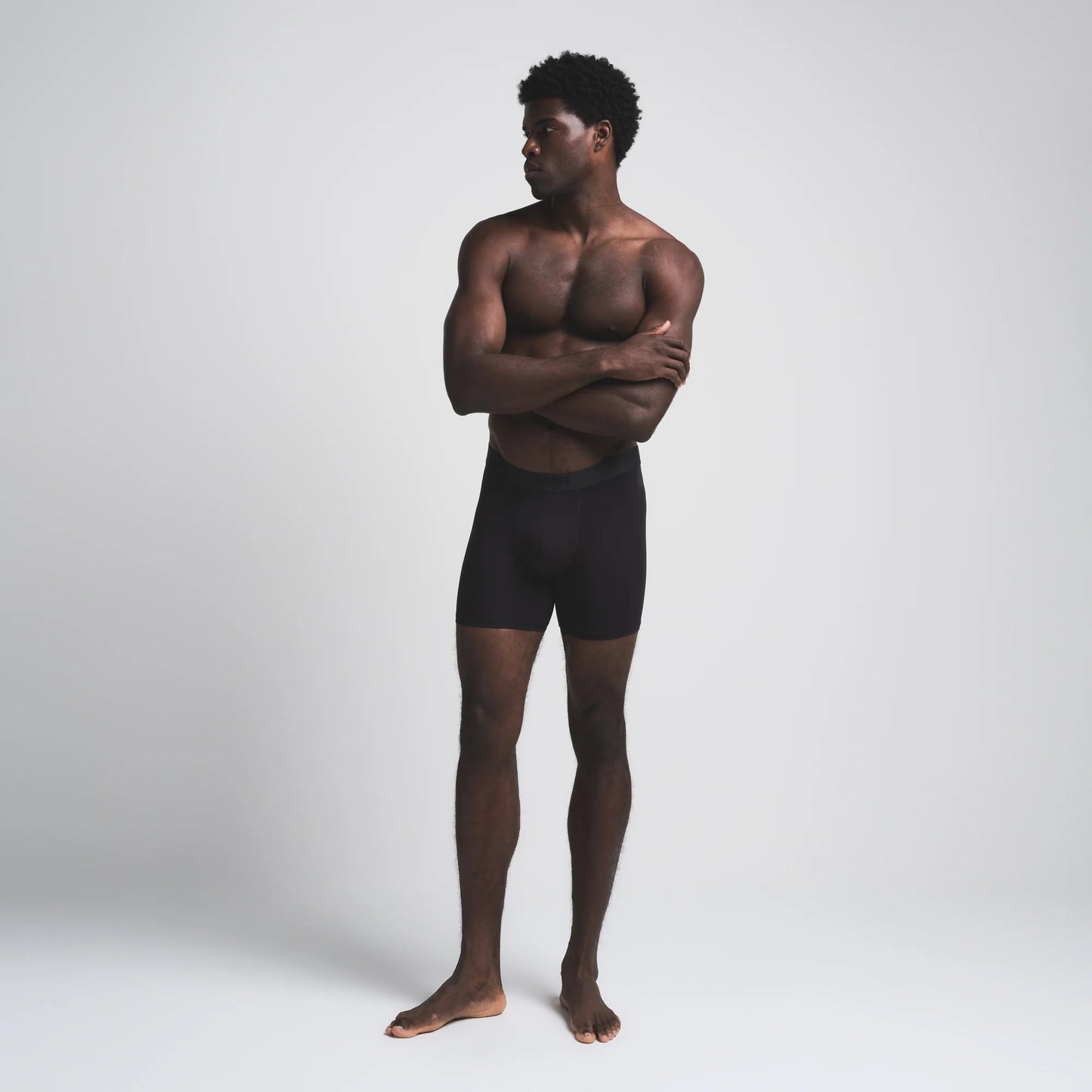 SKIMS STRETCH MENS 5" BOXER BRIEF 5-PACK | OBSIDIAN