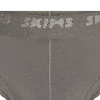 SKIMS STRETCH MENS BRIEF | GUNMETAL