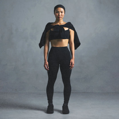 NikeSKIMS MATTE V-LINE 26" LEGGING | OBSIDIAN