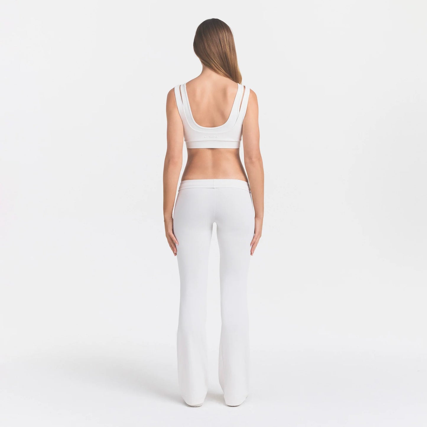 NikeSKIMS AIRY DRI-FIT™ LOW RISE MINI FLARE PANT | IVORY