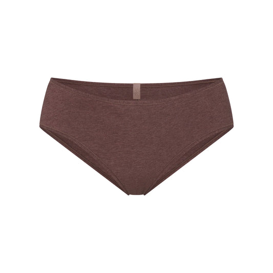 EVERYDAY COTTON HIPSTER | COCOA HEATHER