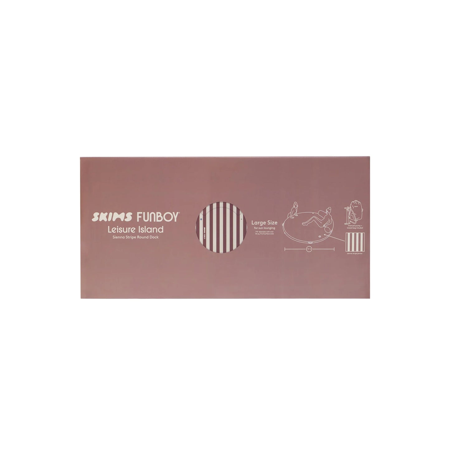 FUNBOY X SKIMS LEISURE ISLAND | SIENNA STRIPE