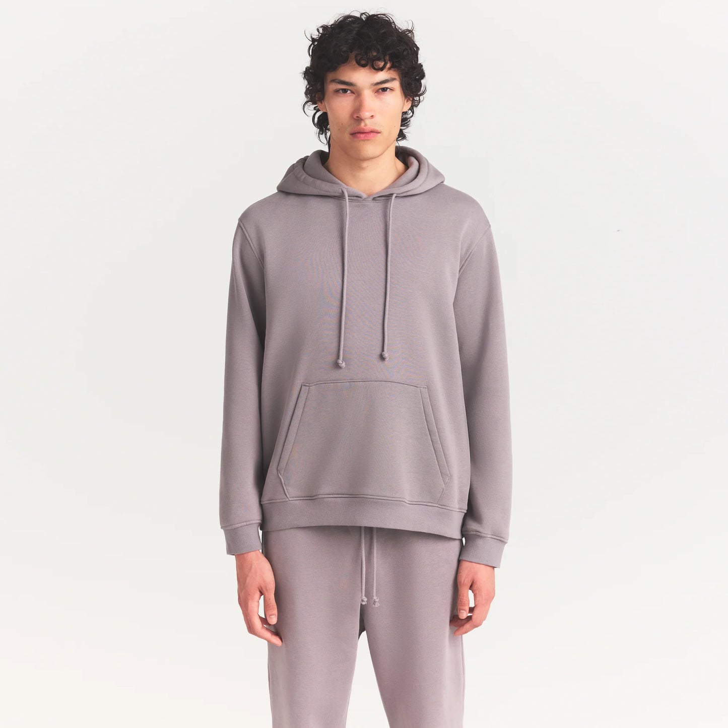 FLEECE LOUNGE MENS CLASSIC HOODIE | SHADOW
