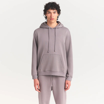 FLEECE LOUNGE MENS CLASSIC HOODIE | SHADOW