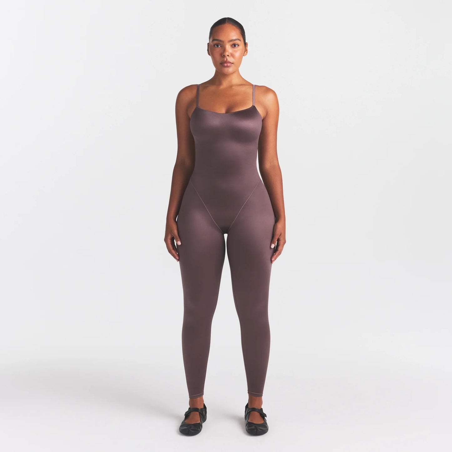 NikeSKIMS SATIN SHINE CAMI 26" ONE PIECE | RESIN