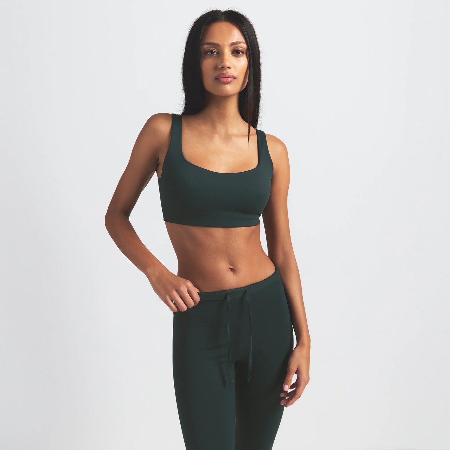 NikeSKIMS MATTE FOOTSIE GRIP LEGGING | DARK TEAL