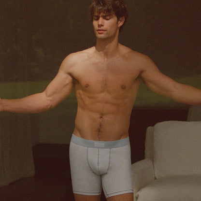 SKIMS COTTON MENS 3" BOXER BRIEF | ATMOSPHERE