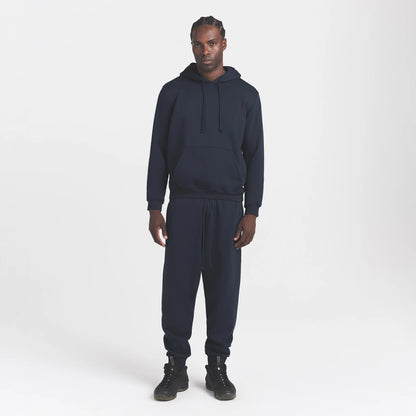 FLEECE LOUNGE MENS TAPERED JOGGER | NAVY