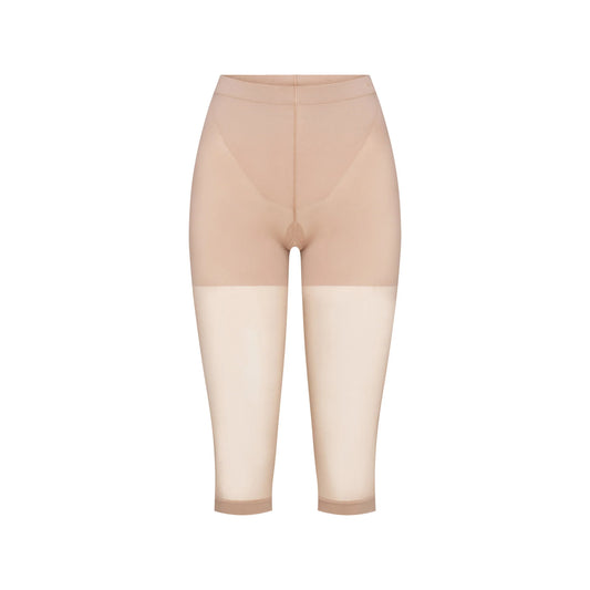 HOSIERY SHAPING CAPRI TIGHTS | CLAY