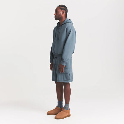 HEAVYWEIGHT FLEECE ZIP UP HOODIE | KYANITE
