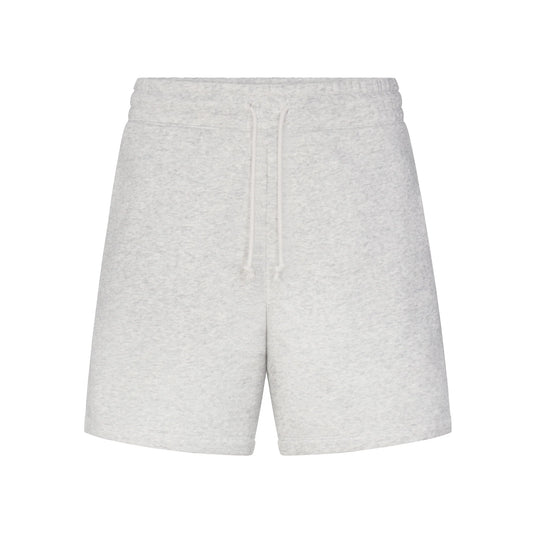 FLEECE LOUNGE MENS RELAXED SHORT | LIGHT HEATHER GREY