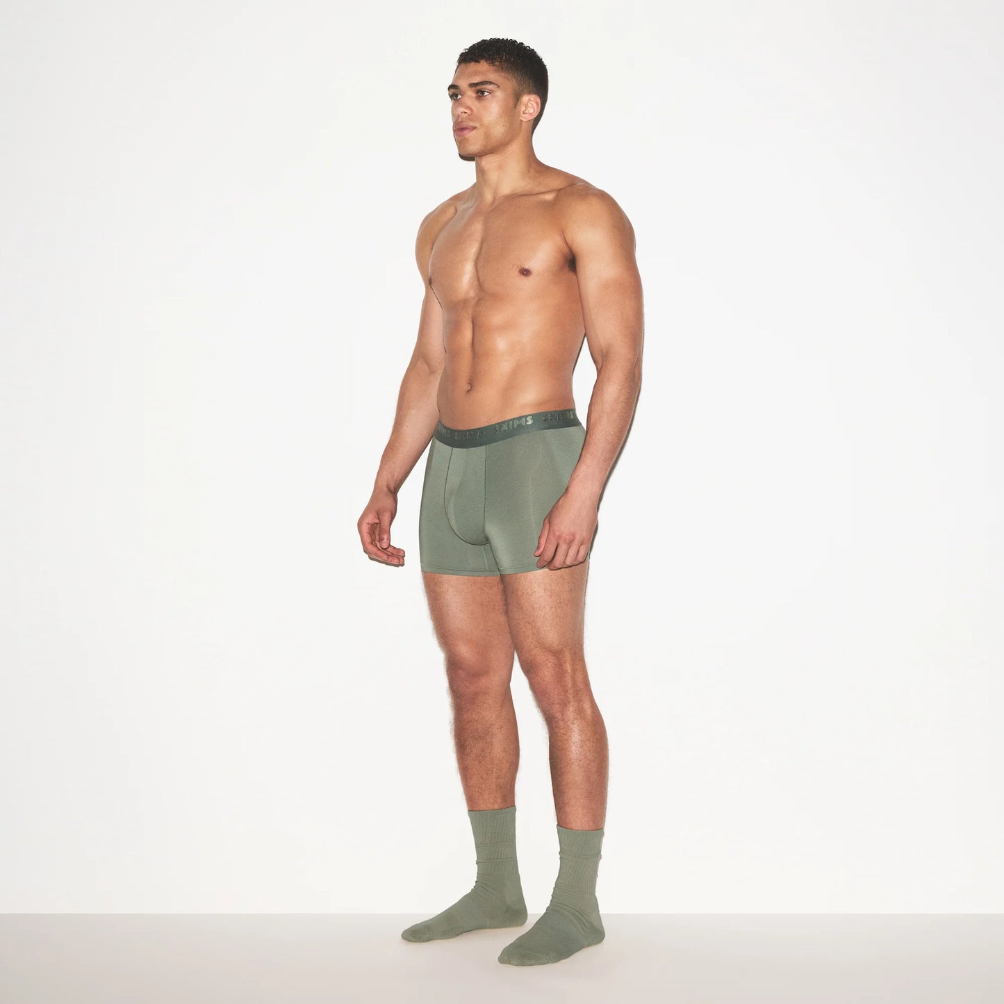 SKIMS STRETCH MENS 3" BOXER BRIEF | LAUREL