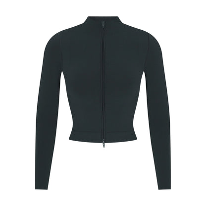 NikeSKIMS VINTAGE SEAMLESS FULL ZIP JACKET | DARK TEAL