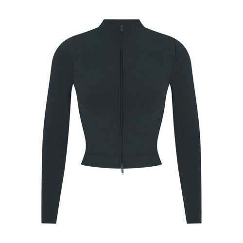 NikeSKIMS VINTAGE SEAMLESS FULL ZIP JACKET | DARK TEAL