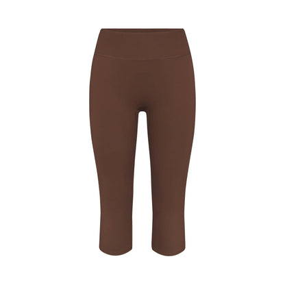 NikeSKIMS MATTE 17" CAPRI LEGGING | DARK SEPIA