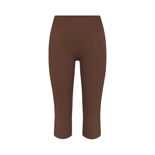NikeSKIMS MATTE 17" CAPRI LEGGING | DARK SEPIA