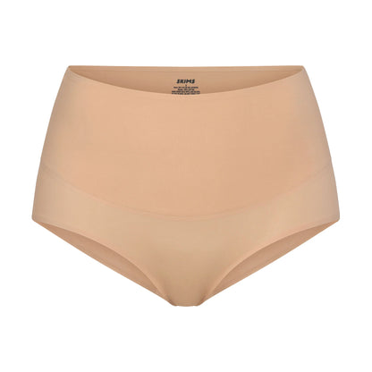 SMOOTHING INTIMATES HIGH-WAISTED BRIEF | CLAY