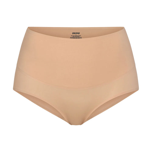 SMOOTHING INTIMATES HIGH-WAISTED BRIEF | CLAY