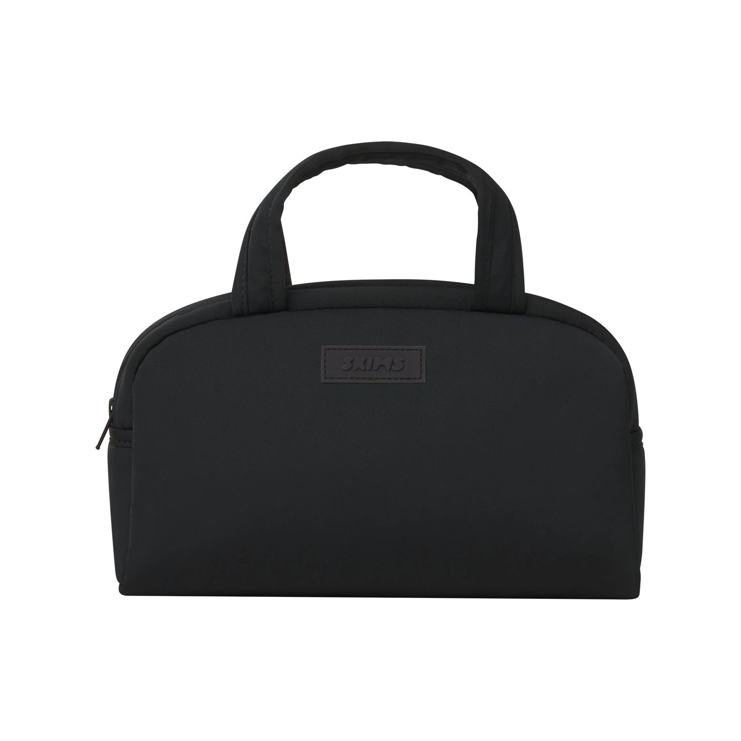 SKIMS ACCESSORIES SATIN MINI DUFFLE BAG | ONYX