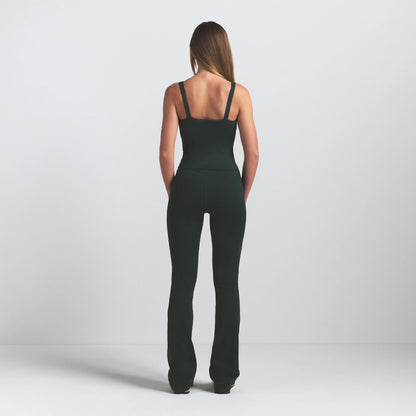 NikeSKIMS MATTE SLIM FLARE LEGGING | DARK TEAL
