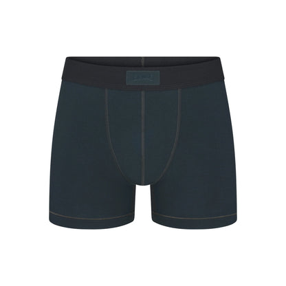 SKIMS COTTON MENS 3" BOXER BRIEF | VERDANT