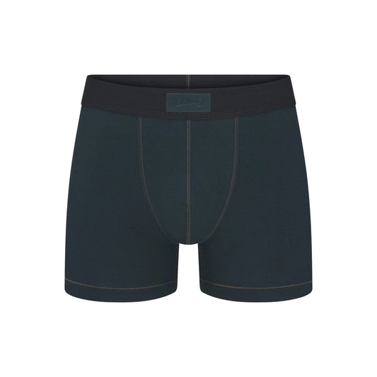 SKIMS COTTON MENS 3" BOXER BRIEF | VERDANT