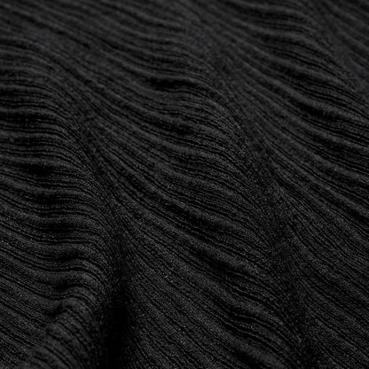 SHEER KNIT PLUNGE TANK | ONYX