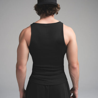 SKIMS COTTON MENS RIB TANK 3-PACK | HEATHER MULTI