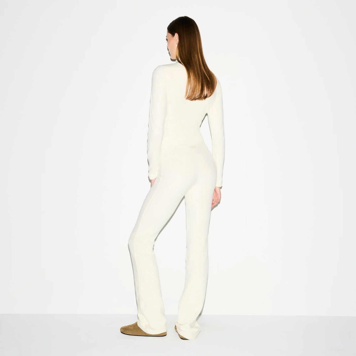 OUTDOOR FLEECE PANT | ECRU