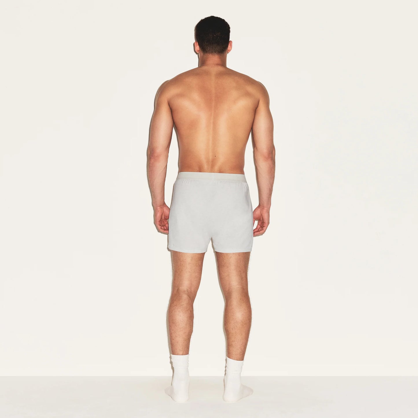 SKIMS COTTON MENS KNIT BOXER 3-PACK | HEATHER MULTI