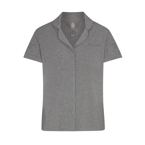SOFT LOUNGE SHORT SLEEP SET | HEATHER GREY
