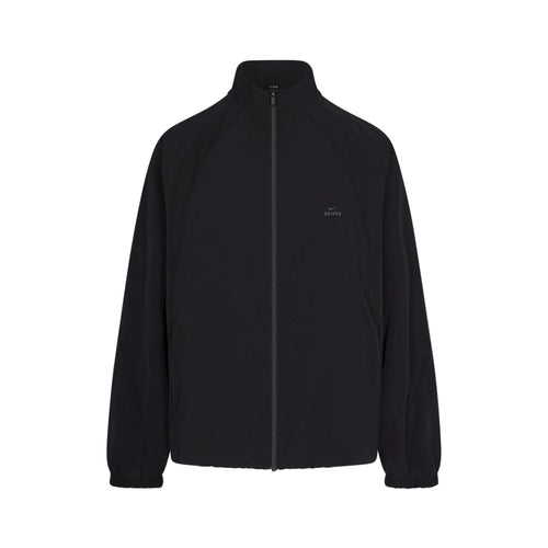NikeSKIMS STRETCH NYLON OVERSIZED TRACK JACKET | OBSIDIAN