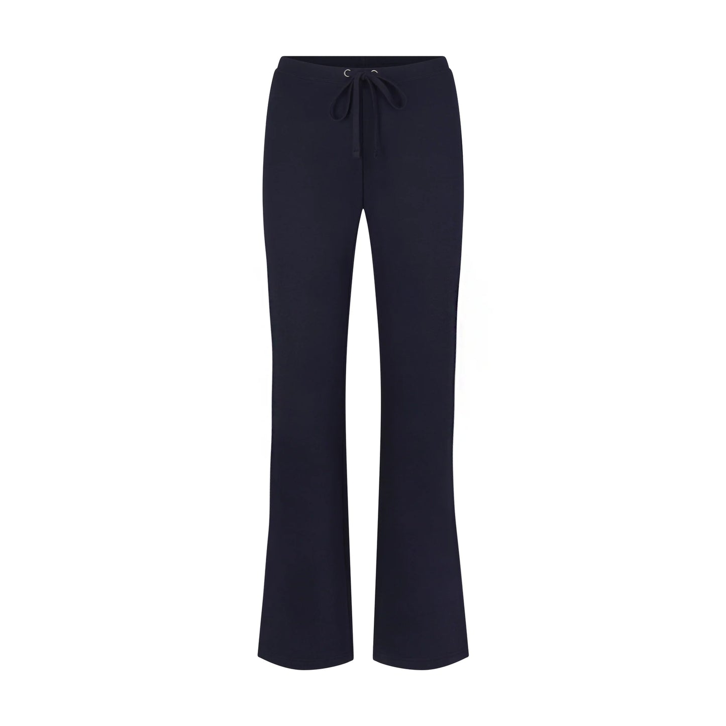 DRAPEY FRENCH TERRY STRAIGHT LEG PANT | NAVY
