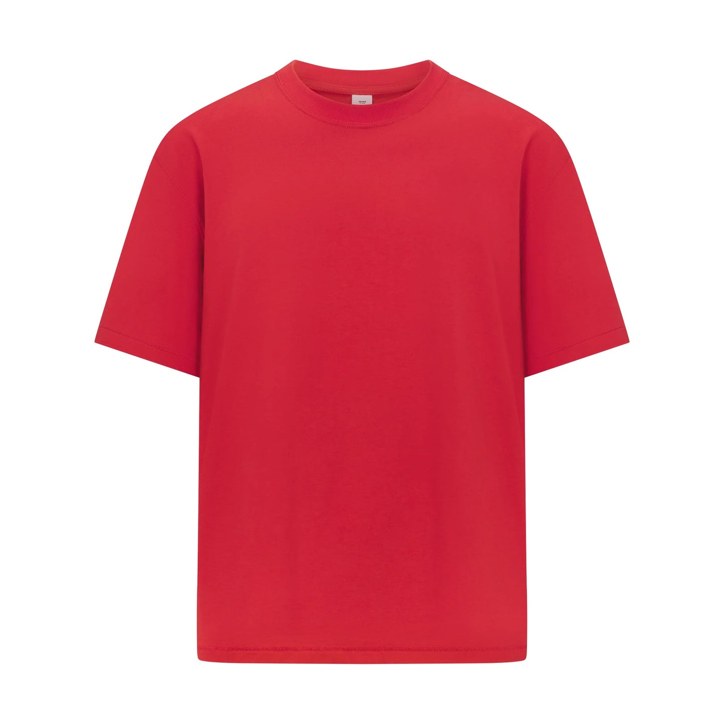 HEAVYWEIGHT COTTON MENS CLASSIC CREWNECK | WASHED RED