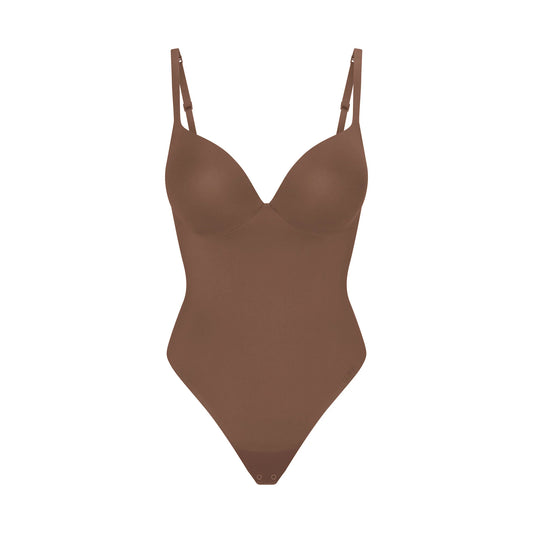 SKIMS ULTIMATE BODY PUSH-UP THONG BODYSUIT | JASPER