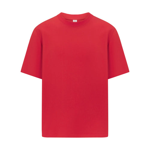 HEAVYWEIGHT COTTON MENS RELAXED T-SHIRT | WASHED RED
