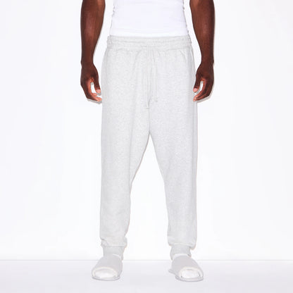FLEECE LOUNGE MENS TAPERED JOGGER | LIGHT HEATHER GREY