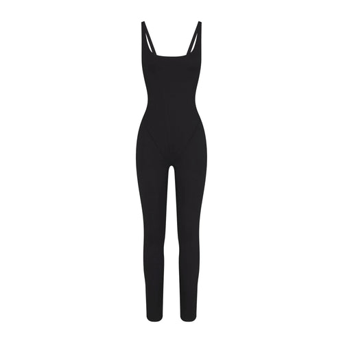 NikeSKIMS MATTE CORSET 29" ONE PIECE | OBSIDIAN