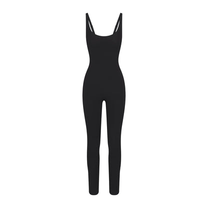 NikeSKIMS STUDIO STRETCH 29" ONE PIECE | OBSIDIAN