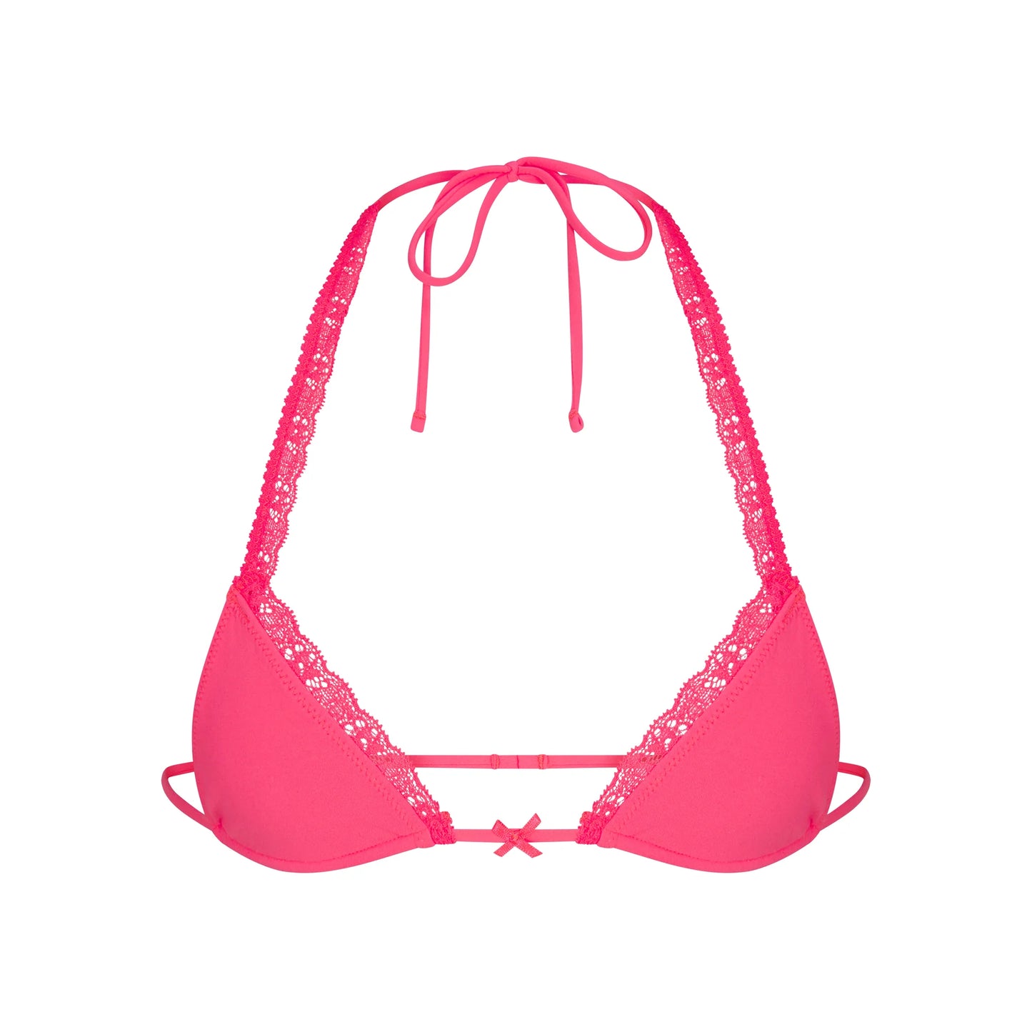 FITS EVERYBODY LACE MICRO BRALETTE | ULTRA PINK