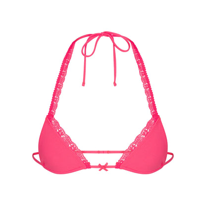 FITS EVERYBODY LACE MICRO BRALETTE | ULTRA PINK