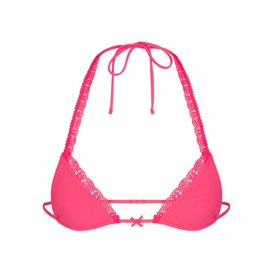FITS EVERYBODY LACE MICRO BRALETTE | ULTRA PINK